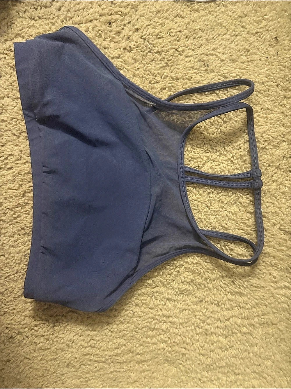 lululemon Blue sports bra Like New